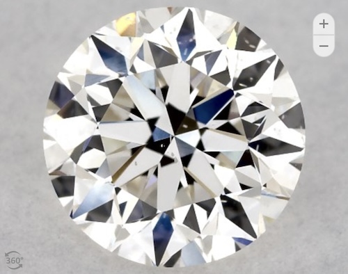 H Color IGI Diamond from James Allen