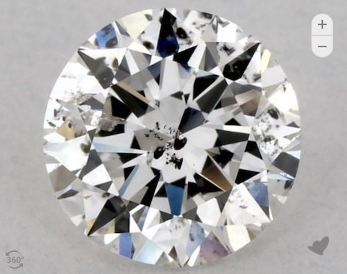 SI2 Diamond from James Allen