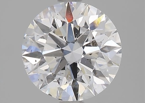 2.02 ct D SI2 Round Cut Loose Diamond