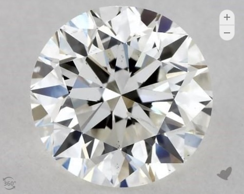 H SI1 1.00 Carat Round Diamond from James Allen