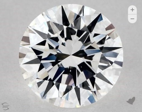 VVS2 Diamond from James Allen