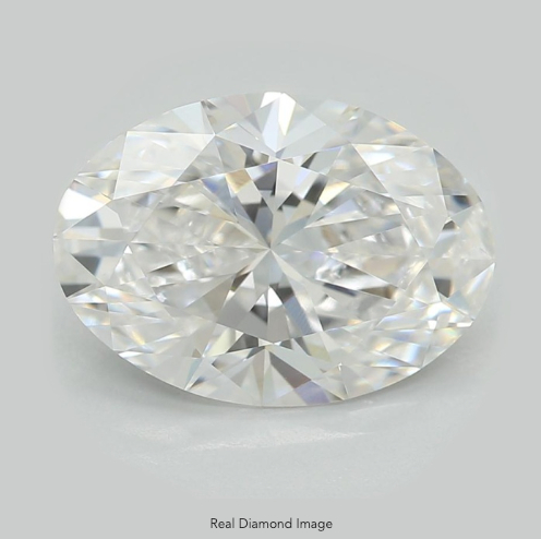 2.09 Carat Oval Lab Grown Diamond Super Ideal Cut • D Color • VVS2 Clarity • GIA